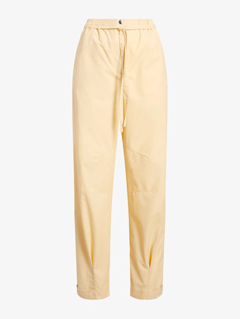 Proenza Schouler Still Life image of Aston Pant in Tech Cotton in Light Wheat