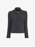 Proenza Schouler Still Life image of Osler Jacket in Tweed in Black
