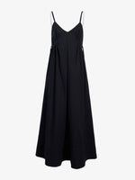 Proenza Schouler Still Life image of Barker Dress in Stretch Poplin in Black