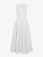 Proenza Schouler Still Life image of Kailey Dress in Stretch Poplin in White