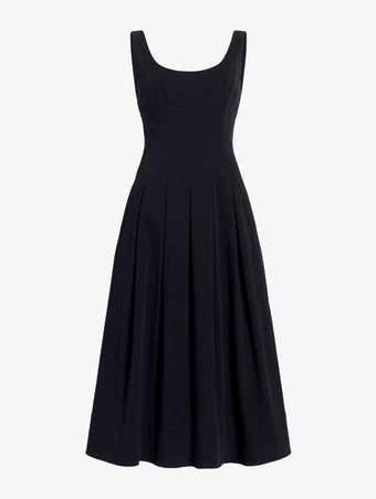 Proenza Schouler Still Life image of Shelby Dress in Cotton in Black