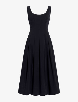Proenza Schouler Still Life image of Shelby Dress in Cotton in Black