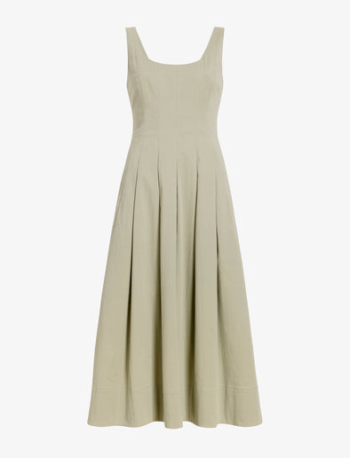 Proenza Schouler Still Life image of Shelby Dress in Cotton in Sage