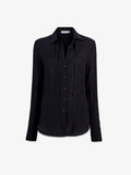 Proenza Schouler Still Life image of Cami Shirt in Crinkle Viscose in Black