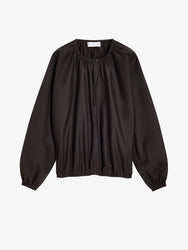 Proenza Schouler Still Life image of Wendy Top in Tech Poplin in Black