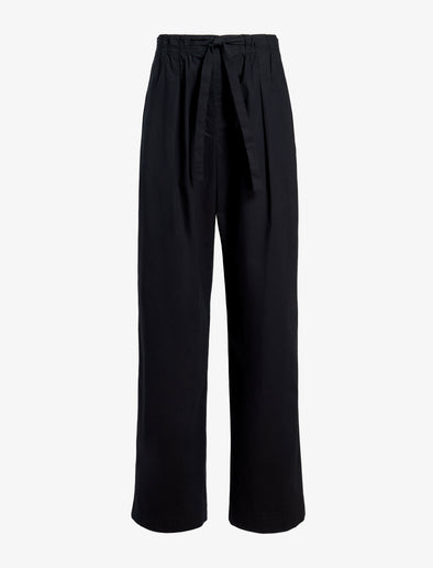 Proenza Schouler Still Life image of Barrett Pant in Stretch Poplin in Black