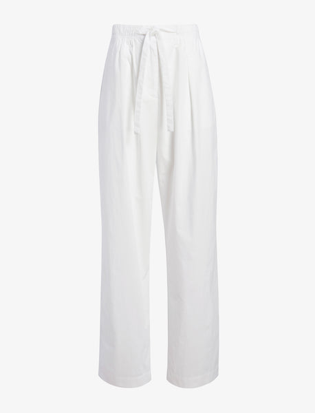 【Proenza Schouler】ホワイトラベル mid-riseジャージ culottes Proenza Schouler White Label Barrett Pant in Stretch Poplin