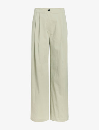 Proenza Schouler Still Life image of Romina Pant in Cotton in Sage