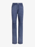 Proenza Schouler Still Life image of Maxine Pant in Suede in Slate