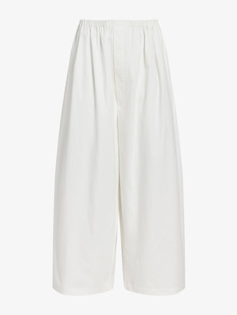 Proenza Schouler Still Life image of Kayla Pant in Brushed Poplin in White