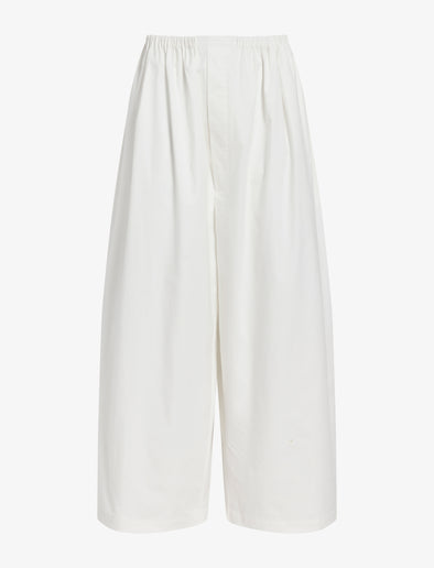 Proenza Schouler Still Life image of Kayla Pant in Brushed Poplin in White