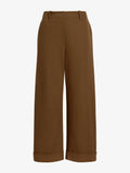 Proenza Schouler Still Life image of Dori Pant in Fine Herringbone in Wood