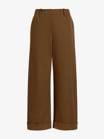 Proenza Schouler Still Life image of Dori Pant in Fine Herringbone in Wood