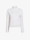 Proenza Schouler Still Life image of Shea Sweater in Plaited Viscose Rib in Off White