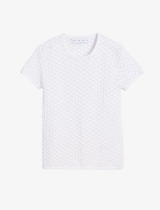 Proenza Schouler Still Life image of Quincy Top in Crochet in White