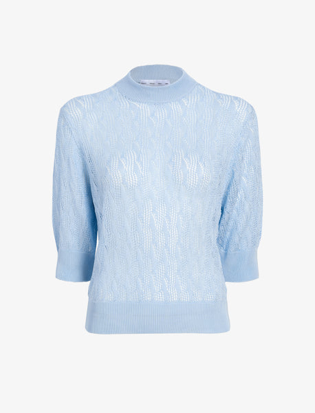 Proenza Schouler White Label Nicola Knit Sweater in Plaited