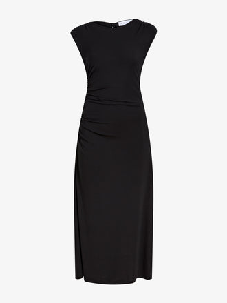 Proenza Schouler Still Life image of Mimi Dress in Crepe Jersey in Black
