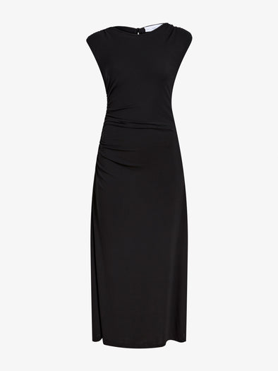 Proenza Schouler Still Life image of Mimi Dress in Crepe Jersey in Black