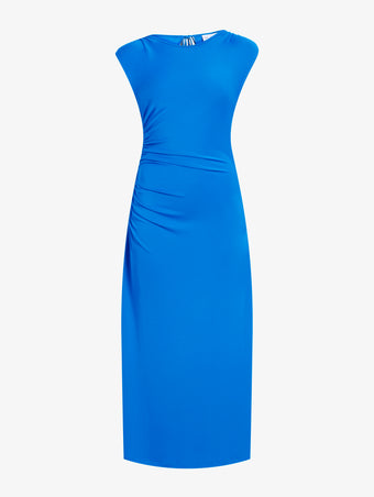 Proenza Schouler Still Life image of Mimi Dress in Crepe Jersey in Sea