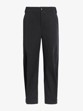 Proenza Schouler Still Life image of Kay Pant in Wool Garbardine in Coal Melange