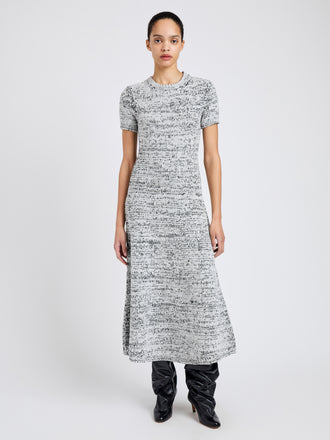 Mel Dress in Marled Cotton