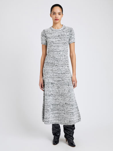 Mel Dress in Marled Cotton
