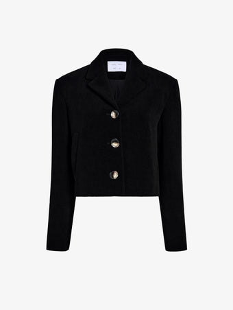Proenza Schouler Still Life image of Nima Jacket in Corduroy in Black