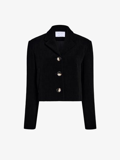 Proenza Schouler Still Life image of Nima Jacket in Corduroy in Black