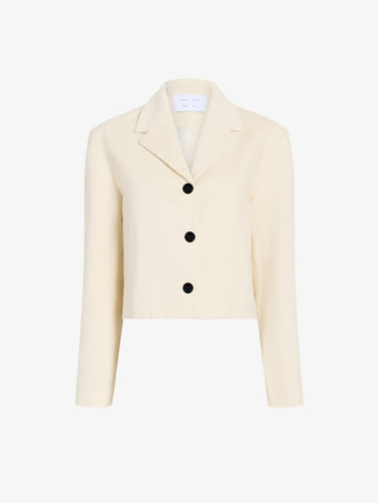 Proenza Schouler Still Life image of Nima Jacket in Corduroy in Off White