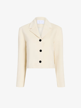 Proenza Schouler Still Life image of Nima Jacket in Corduroy in Off White