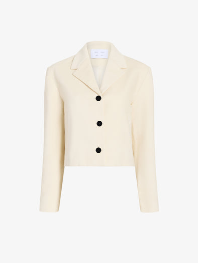 Proenza Schouler Still Life image of Nima Jacket in Corduroy in Off White