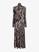 proenza schouler white label marble jersey turtleneck dress Proenza Schouler White Label Mabel Jersey Turtleneck Dress