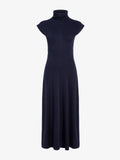 Proenza Schouler Still Life image of Brea Dress in Brushed Rib in Navy