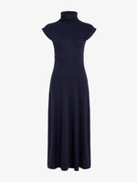 Proenza Schouler Still Life image of Brea Dress in Brushed Rib in Navy