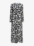 Proenza Schouler Still Life image of Waverly Dress in Printed Soft Twill in Black Floral