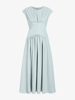 Proenza Schouler Still Life image of Nyssa Dress in Tech Cotton in Jade