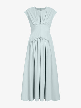 Proenza Schouler Still Life image of Nyssa Dress in Tech Cotton in Jade