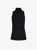 Proenza Schouler Still Life image of Taryn Top in Jacquard Flou in Black