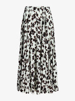 Proenza Schouler Still Life image of Runa Skirt in Printed Soft Twill in Acqua Floral