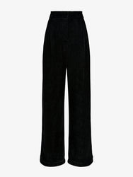 Proenza Schouler Still Life image of Aria Pant in Corduroy in Black