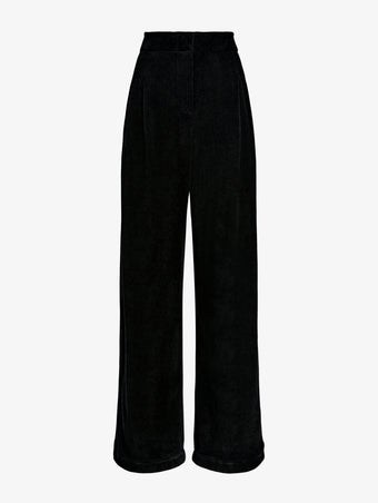 Proenza Schouler Still Life image of Aria Pant in Corduroy in Black
