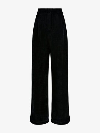 Proenza Schouler Still Life image of Aria Pant in Corduroy in Black