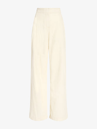 Proenza Schouler Still Life image of Aria Pant in Corduroy in Off White