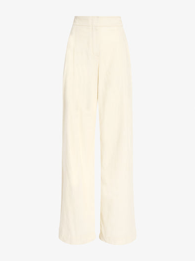 Proenza Schouler Still Life image of Aria Pant in Corduroy in Off White