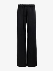 Proenza Schouler Still Life image of Magnus Pant in Crinkled Crepe in Black