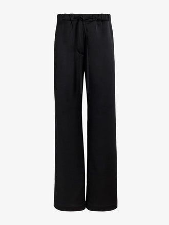 Proenza Schouler Still Life image of Magnus Pant in Crinkled Crepe in Black