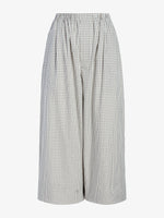 Proenza Schouler Still Life image of Meadow Pant in Check Shirting in Grey Multi