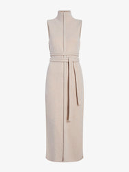 Proenza Schouler Still Life image of Zola Knit Dress in Wool in Off White