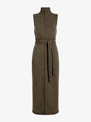 Proenza Schouler Still Life image of Zola Knit Dress in Wool in Branch