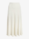 Proenza Schouler flat image of Stina Skirt in Geo Knits in off white